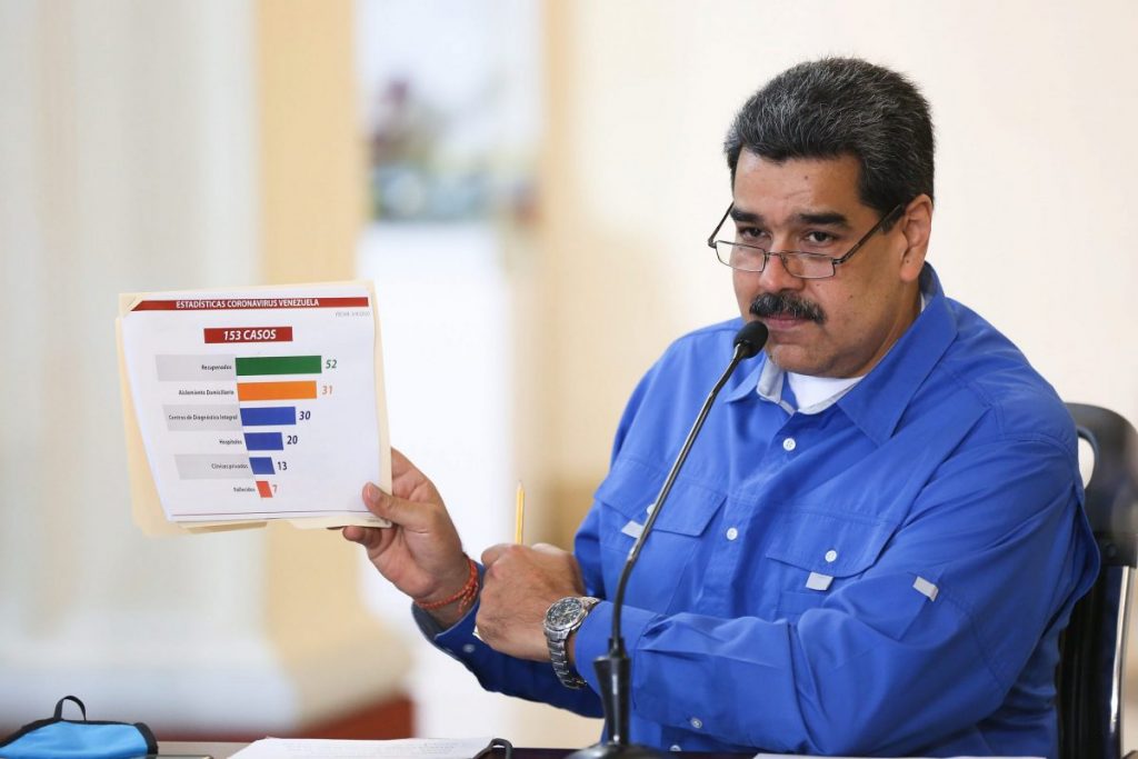 Maduro reportó 17 nuevos casos de COVID-19 en el país
