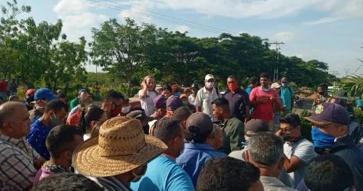 Productores agropecuarios de Altagracia de Orituco protestan para exigir combustible