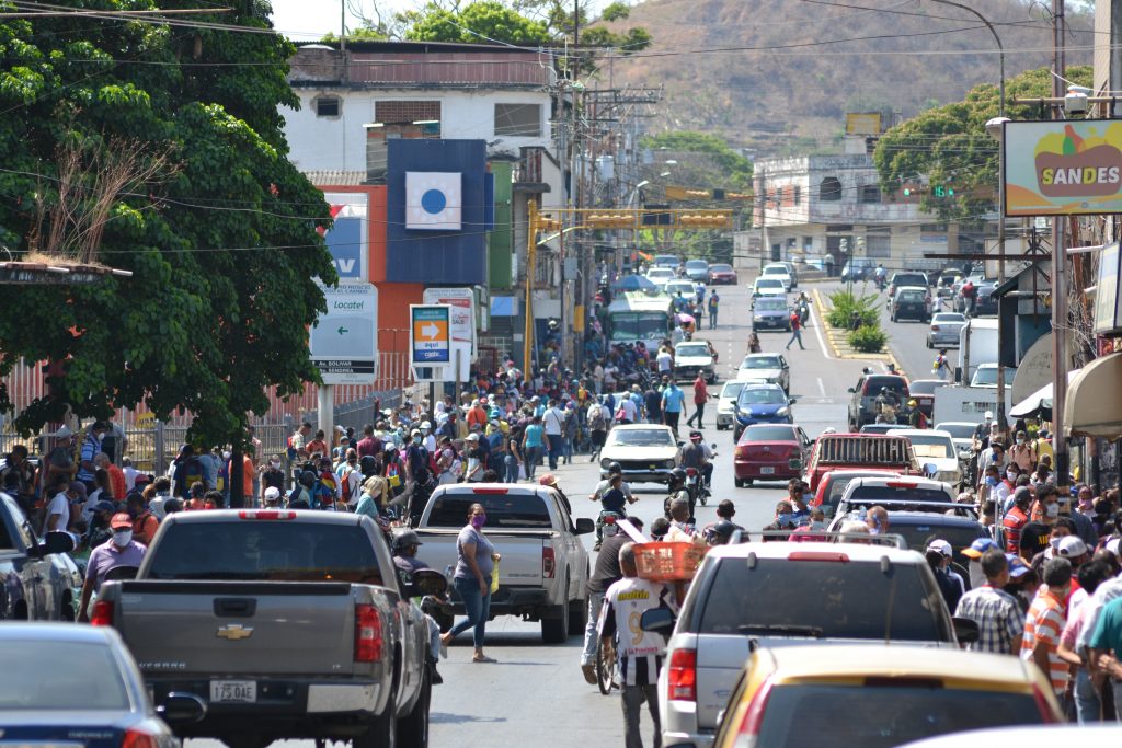 La “nueva normalidad” se evidenció en el centro de San Juan de los Morros en el Estado Guárico