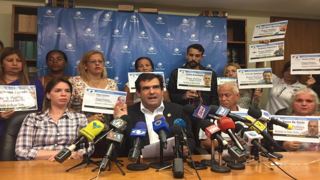 Foro Penal contabiliza más de 450 presos políticos al cierre del mes de mayo