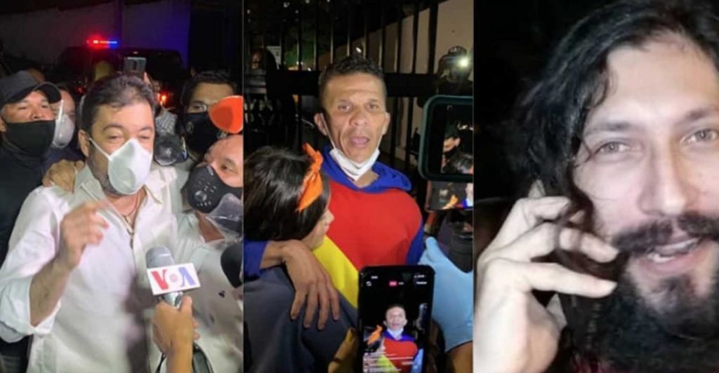 Marrero, Caro y Prieto: los tres primeros liberados tras el indulto