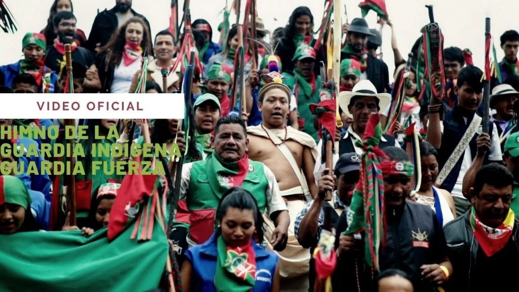 'Guardia Fuerza', el himno de la Guardia Indígena que rinde homenaje a los indígenas en Colombia
