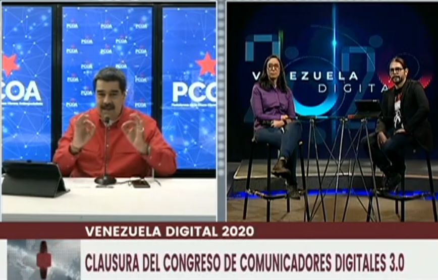 Maduro apunta a las redes sociales y usará a la AN para regularlas