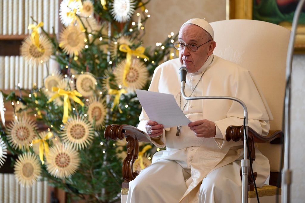 El papa pide «unidad» a la Iglesia venezolana
