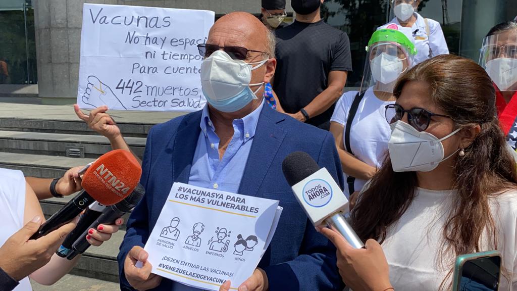 Diputados Dávila y Hernández exigieron ante la ONU cooperación internacional para traer vacunas a Venezuela