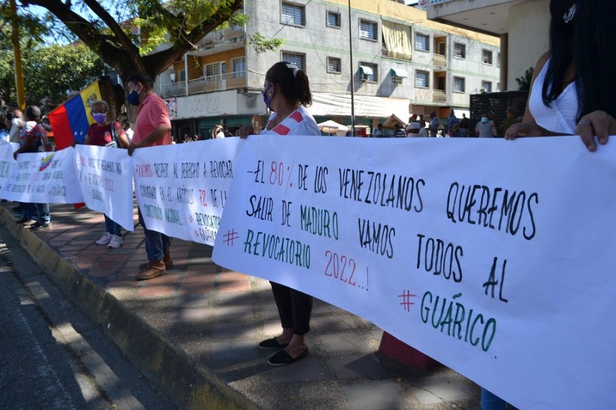 MOVER Guárico realiza primera convocatoria para promover la activación del Referéndum Revocatorio contra la administración de Nicolás Maduro