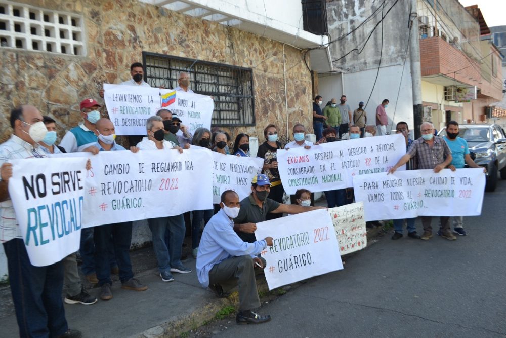 Mover Guárico: Exigimos a todos los poderes públicos a que cumplan con la Constitución y liberen la vía del revocatorio