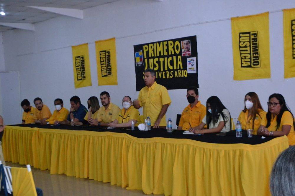 Primero justicia Guárico celebra su 22 aniversario con la refundación del partido en aras de ayudar al pueblo