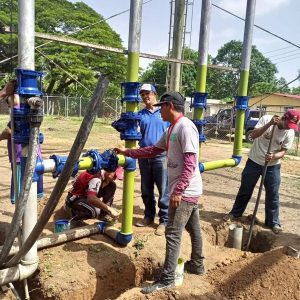 Mejoramiento en la distribución del agua en San José de Unare
