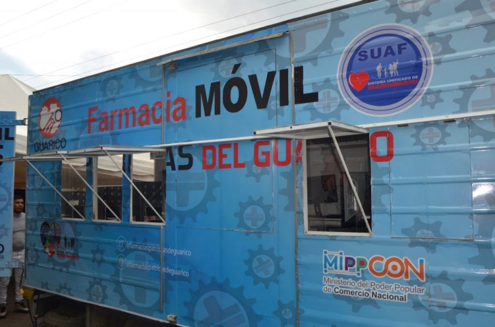 Las farmacias móviles y fijas en Guárico cumplen con el derecho a la salud