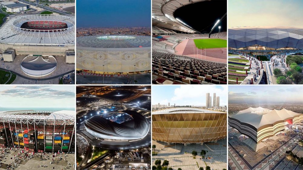 Ocho estadios albergarán los partidos del Mundial de Catar