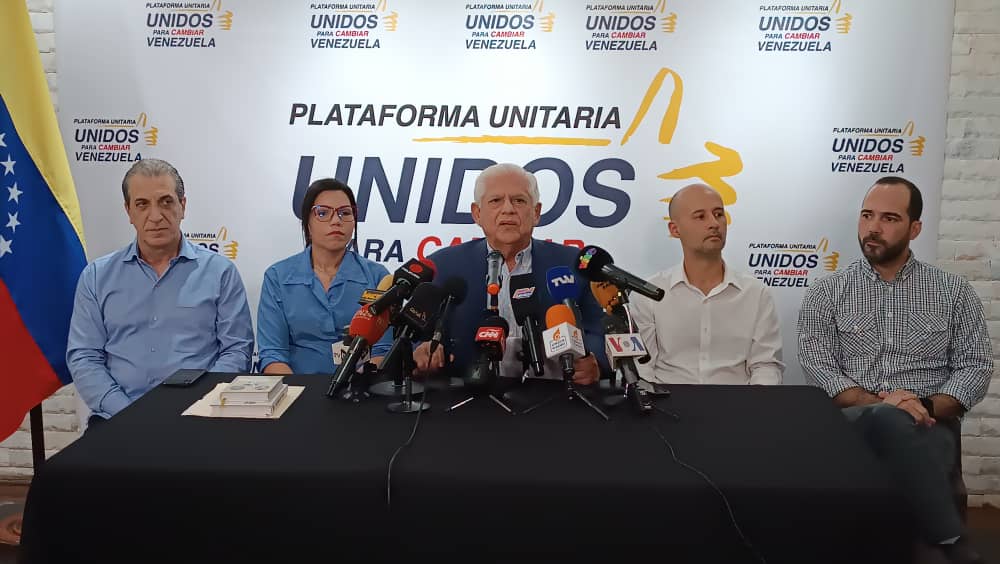 Oposición de Venezuela: Tenemos un solo plan, vamos a hacer las primarias el 22 de octubre