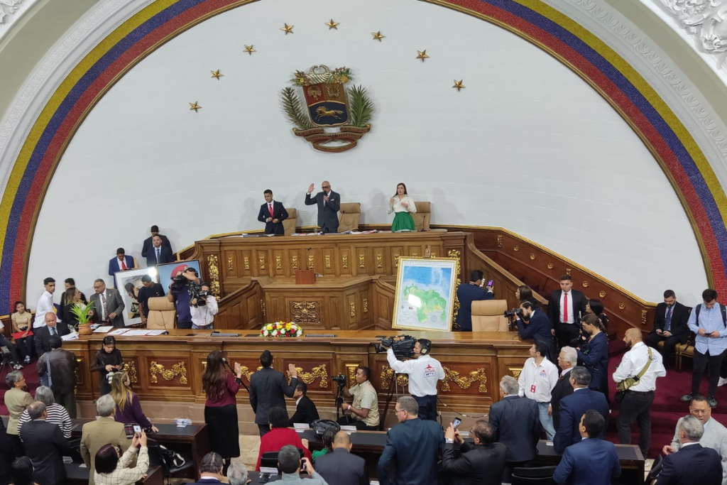 Ratificada sin sorpresas directiva de AN: Jorge Rodríguez asume la presidencia por cuarto período consecutivo