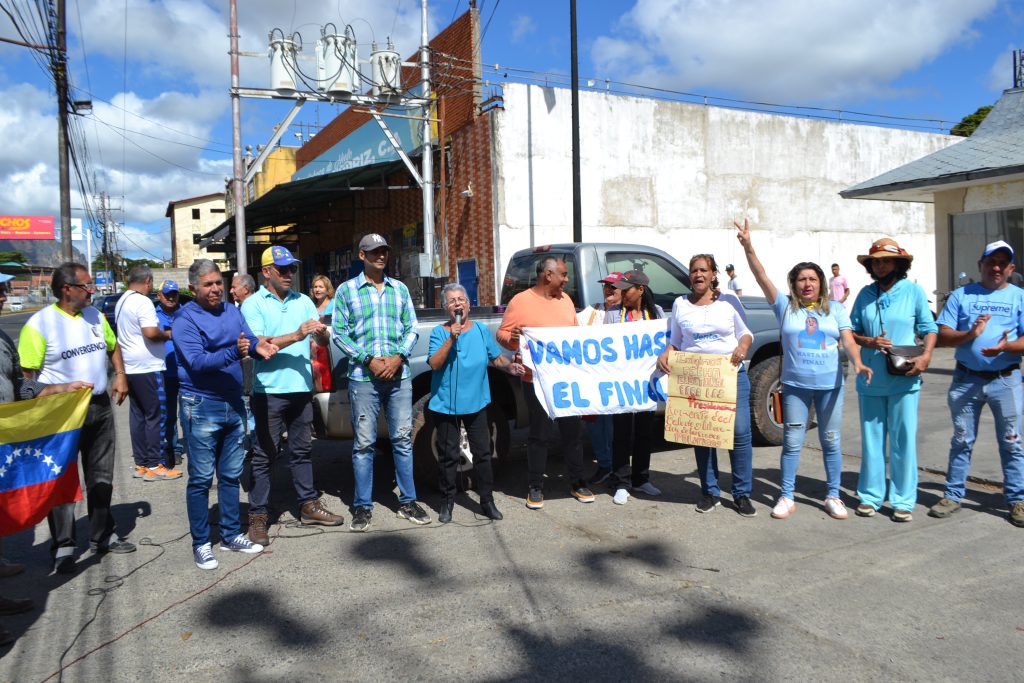 Este 23 de enero las protestas en Guárico no solo fueron por salarios dignos sino tambien por la exigencia del cronograma Electoral