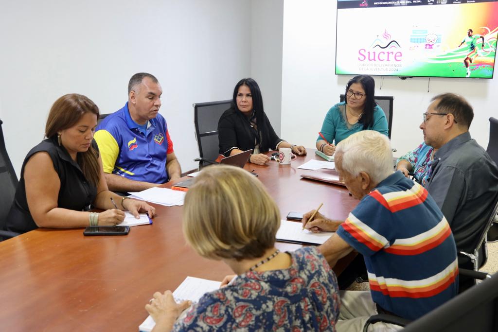 Sucre 2024: Jefatura de Misión inició el ciclo de reuniones con federaciones deportivas