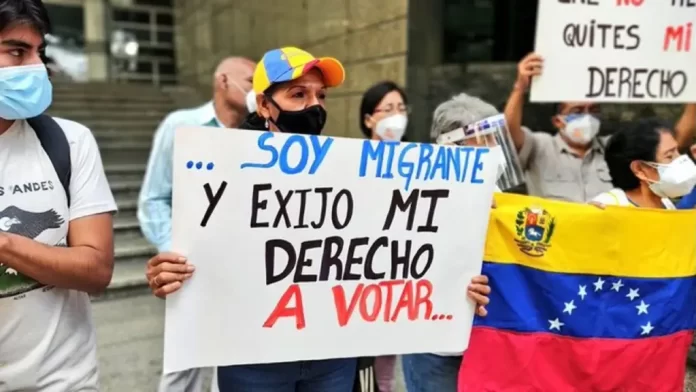 El 20% de los venezolanos en exterior no podrán votar