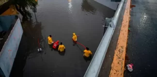 Tormenta Alberto causa inundaciones en México