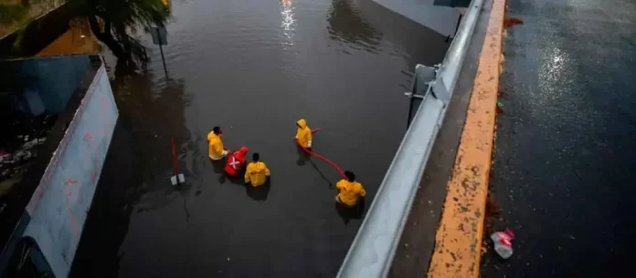 Tormenta Alberto causa inundaciones en México