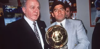 Prohibida la venta del Balón de Oro que ganó Maradona
