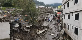 Intensas lluvias en Ecuador dejan víctimas y desaparecidos