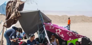 Venezolanos en la frontera México-EE. UU. en un limbo burocrático