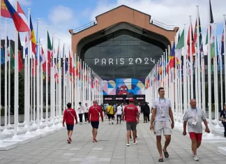 Atletas Olímpicos Venezolanos votan en las presidenciales desde París