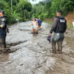 Desbordamiento del río en Sucre deja 2 muertos y 5 desaparecidos