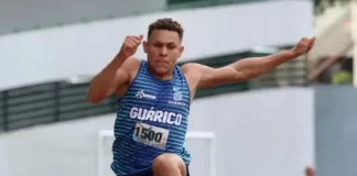 Guariqueño Torrealba competirá en los Juegos Olímpicos de París