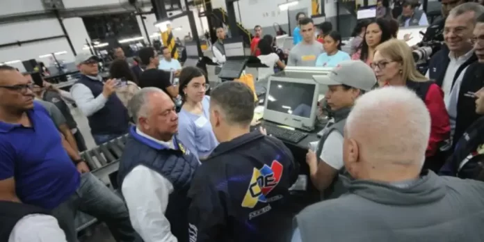 CNE realiza auditoría con la presencia de la ONU 