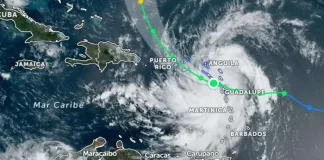 Tormenta Ernesto pasa por Caracas y sigue hacia Puerto Rico