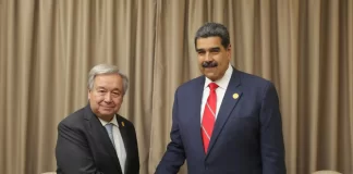 Maduro dialoga con Guterres sobre informes postelectorales y DD.HH.