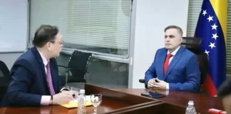 Tarek William Saab se Reúne con Abogado de Edmundo González Urrutia