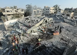 Israel bombardea siete sitios de Hezbollah