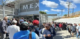 Cobro de ingreso a México en California provoca largas filas