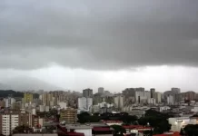 Inameh pronostica lluvias dispersas y nubosidad