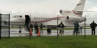 EE.UU. incauta avión presidencial de Maduro en República Dominicana