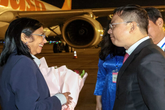 Delcy Rodríguez refuerza cooperación entre Venezuela y Vietnam
