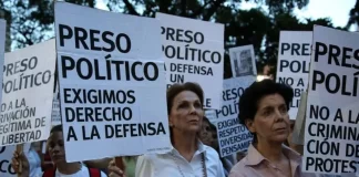 Sube la cifra de presos políticos 70 son adolescentes