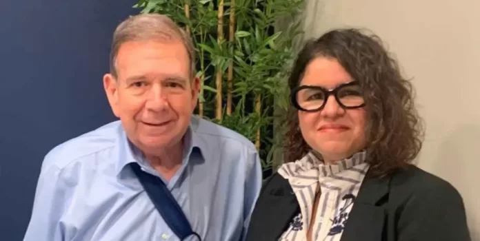 Edmundo González se reúne con presidenta de WOLA