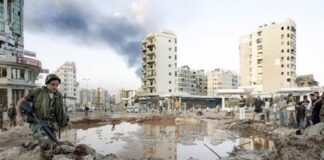 Bombardeo israelí cortó la carretera entre Beirut y Damasco