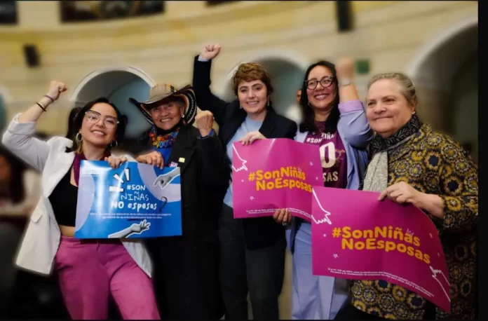 El Congreso de Colombia aprueba una ley que prohíbe el matrimonio infantil