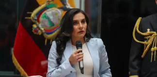 Vicepresidenta de Ecuador acusa a Noboa de preparar "golpe de Estado"