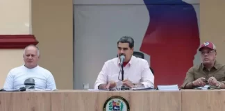 Maduro pide mantener un "combate frontal" contra las bandas criminales del país
