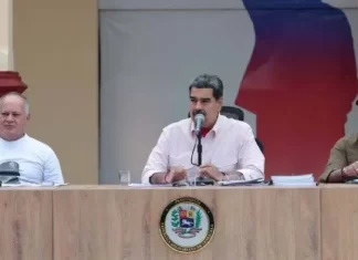 Maduro pide mantener un "combate frontal" contra las bandas criminales del país