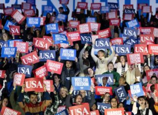 (Elecciones, Filadelfia) EFE/EPA/DAVID MUSE