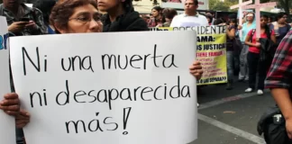 Violencia en México una es mujer asesinada cada 2,5 horas