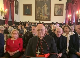 Cardenal Baltazar fue incorporado como miembro de la Academia de la Historia