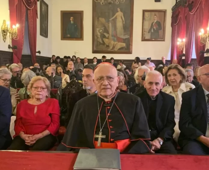 Cardenal Baltazar fue incorporado como miembro de la Academia de la Historia
