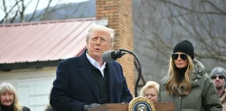 Trump asegura que "abrió el agua" en California