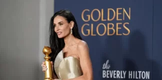 Las hijas de Demi Moore celebran su primer Globo de Oro
